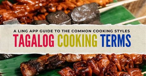 food buffet meaning in tagalog|40+ Tagalog Cooking Terms: A Superb Guide .